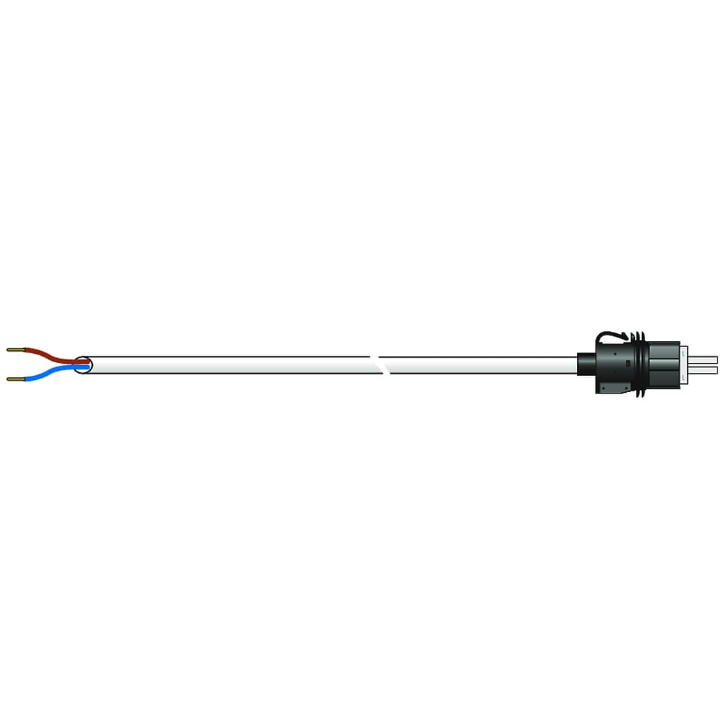 CÂBLE S&SO RS100 io VVF 10M 2 x 0,75mm²
