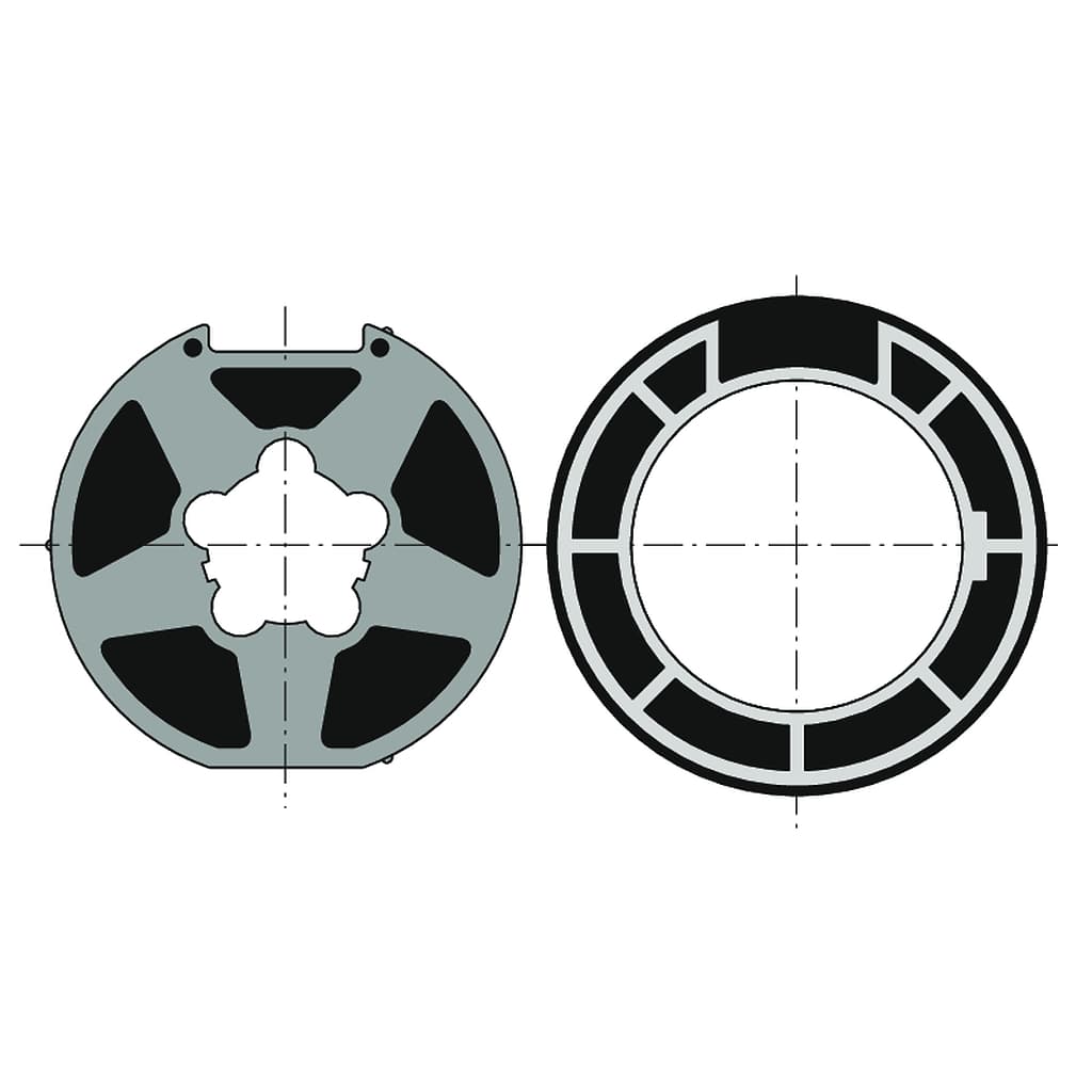 ROUE + COURONNE LT 60 - TUBE DEPRAT F-5039 Diam89
