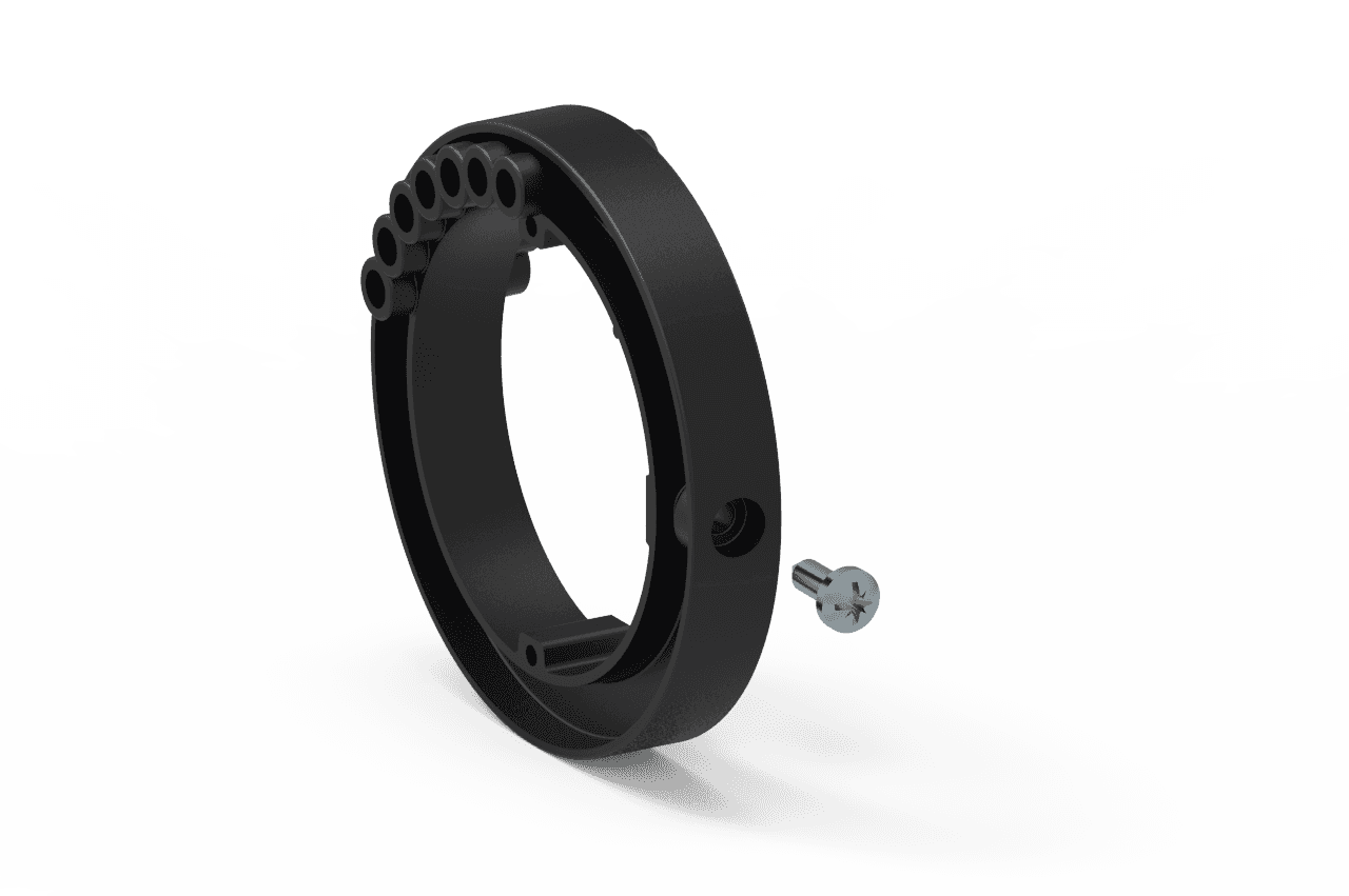 BAGUE VER.AUTOMATIQUE NOIRE 88 / ZF64   + VIS