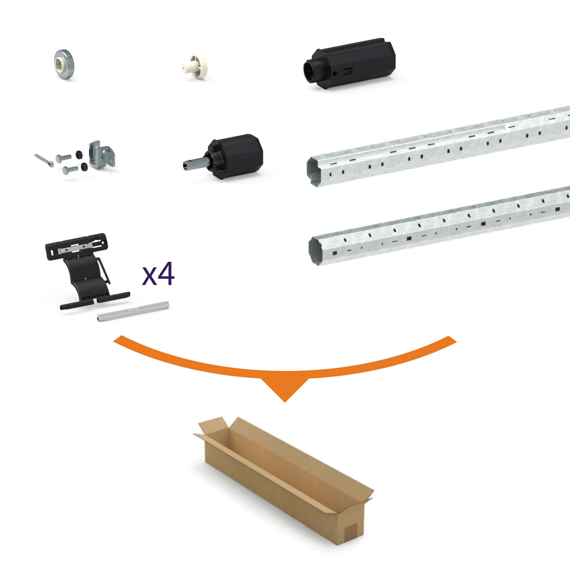 KIT DE MODERNISATION MOTEUR RADIO POUR TUBE OCTO 60