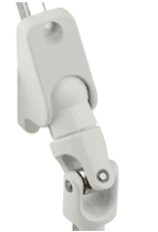 Sortie 50°- F13 - Platine NYLON 21x52 mm H7/300 Ass - RAL9016