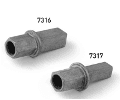 Insert 6 pan de 16 avec Alésage Ø12 mm et C10