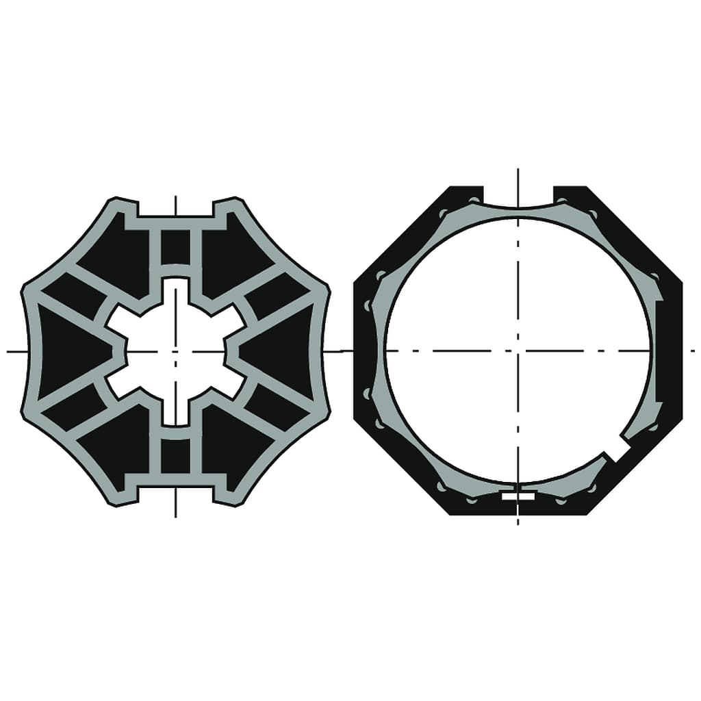 Roue Couronne LS 40 IMBAC OCTO 40