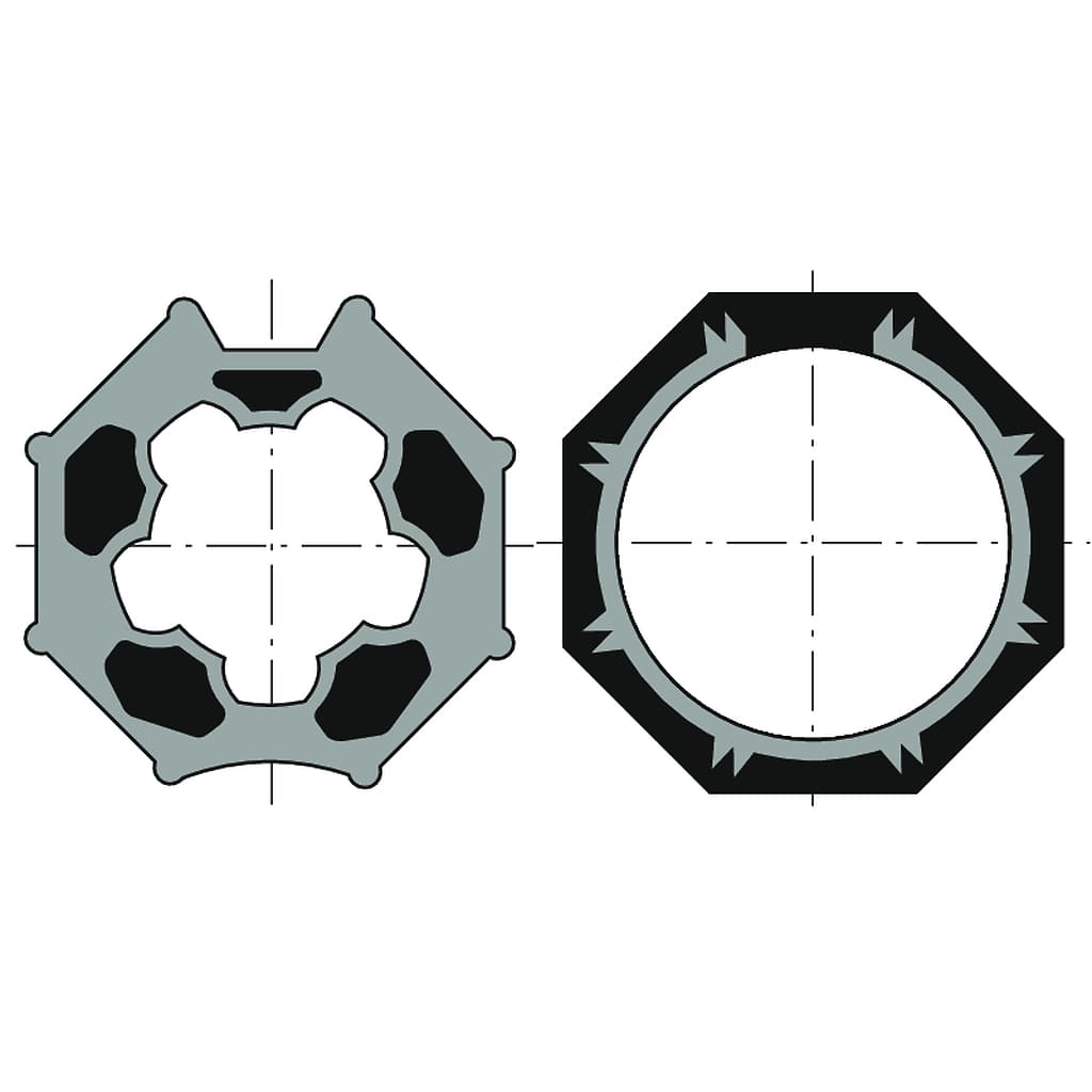 Roue couronne D50 octo 60