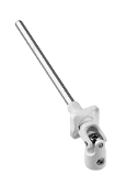 Sortie 30° - F13 - Platine NYLON 22x45mm H7/170 Ass - RAL9016