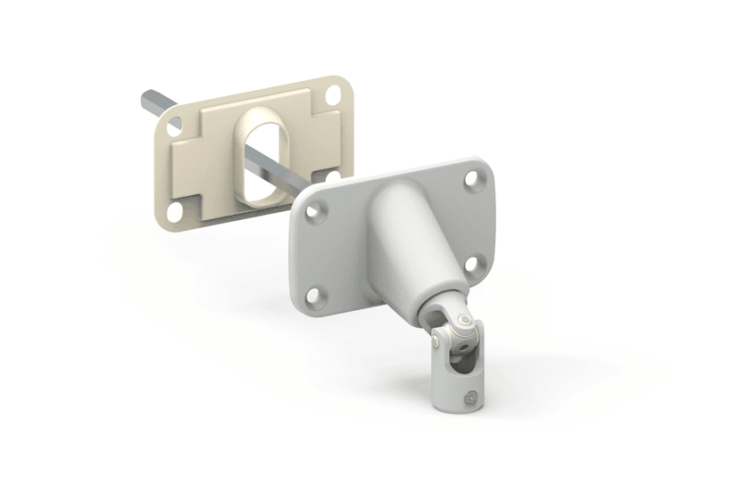 DOUBLE CARDAN LARGE 6P7-355 BLANC +VIS
