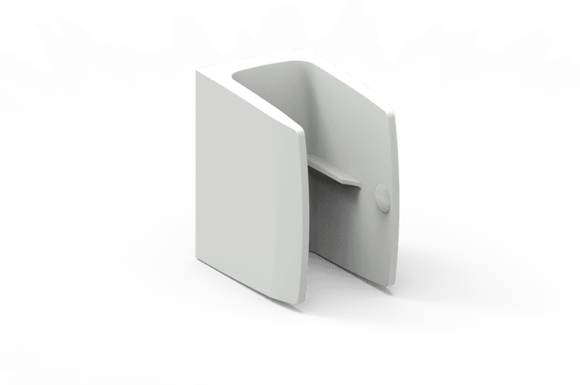 CLIP DE MANIVELLE BLANC RAL9010