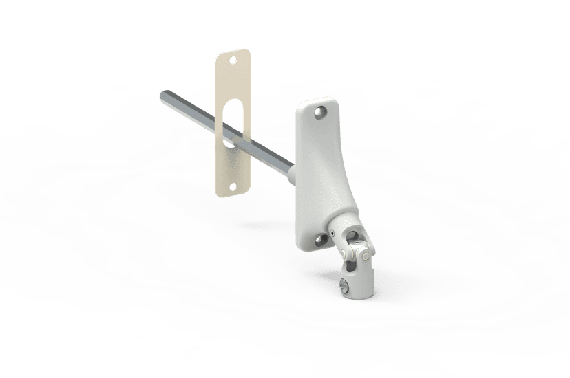 DC EMBASE POLYMERE 6P7-355 BLANC +VIS